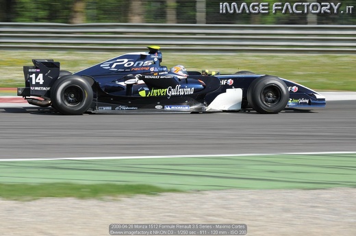 2008-04-26 Monza 1512 Formule Renault 3.5 Series - Maximo Cortes